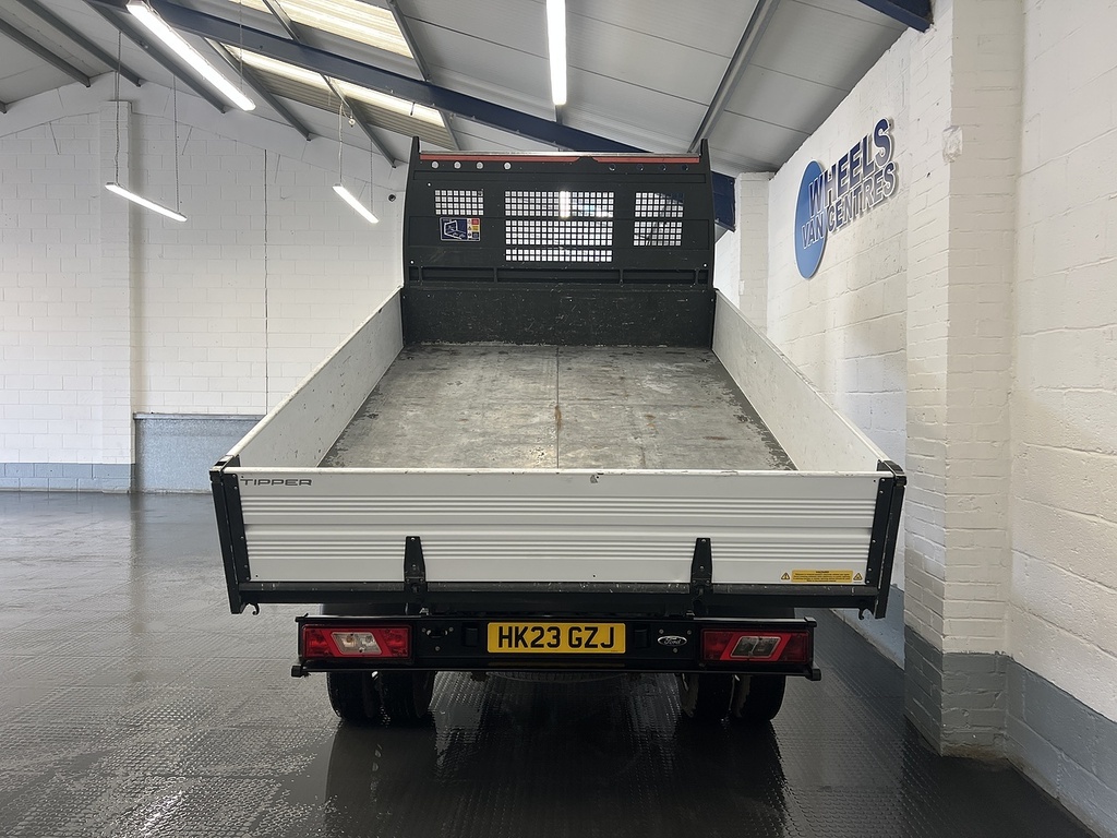 Ford Transit Custom 2.0 350 Ecoblue Hd Leader Tipper White #4