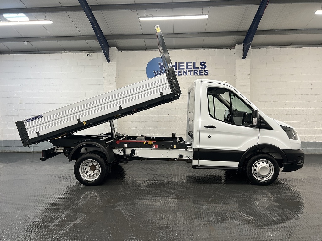 Ford Transit Custom 2.0 350 Ecoblue Hd Leader Tipper White #6