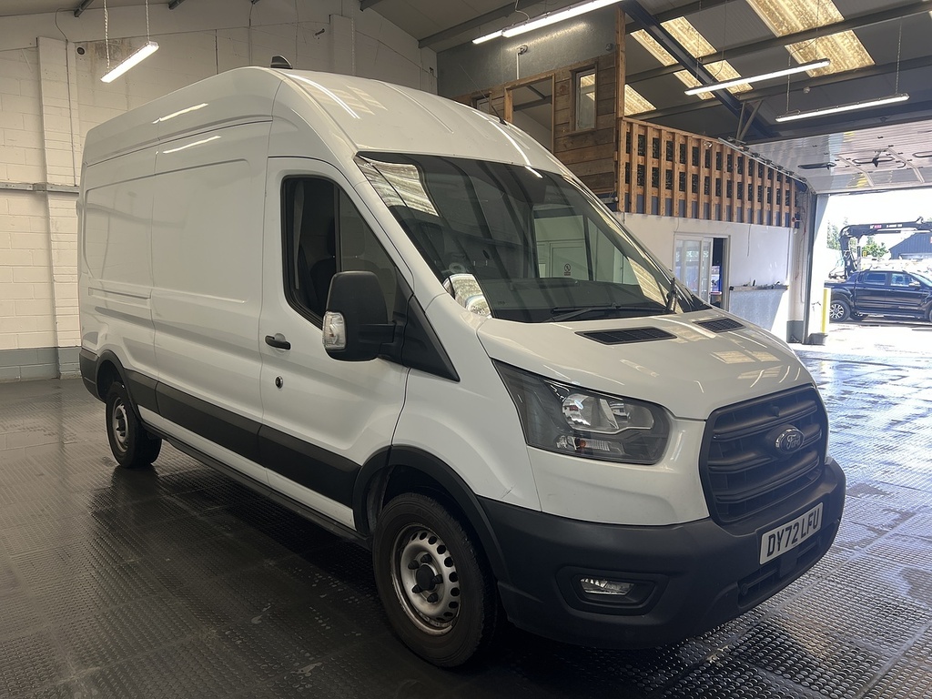 Ford Transit Custom 2.0 350 Ecoblue Leader Panel Van DY72LFU White #4