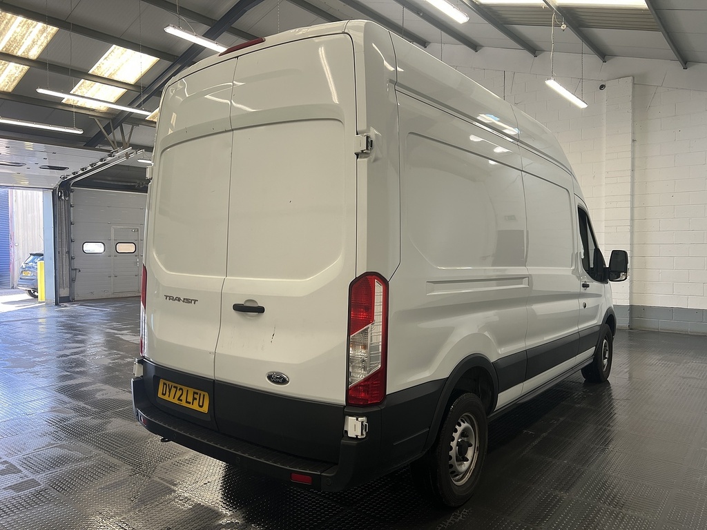 Ford Transit Custom 2.0 350 Ecoblue Leader Panel Van DY72LFU White #3
