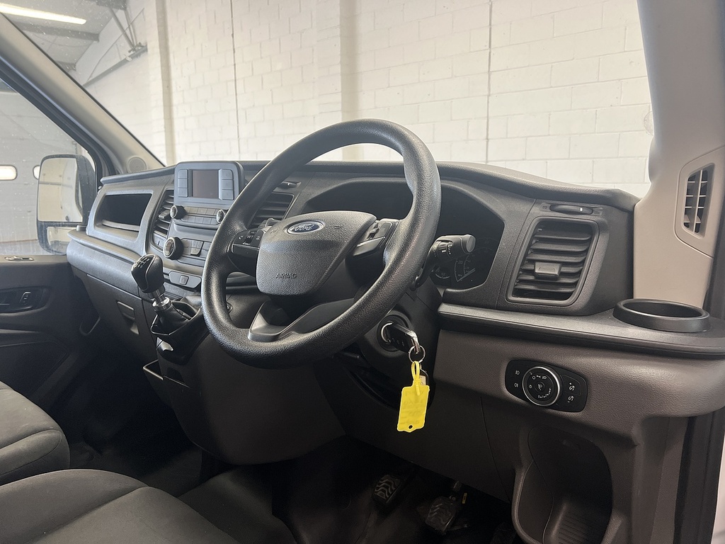 Ford Transit Custom 2.0 350 Ecoblue Leader Panel Van DY72LFU White #6
