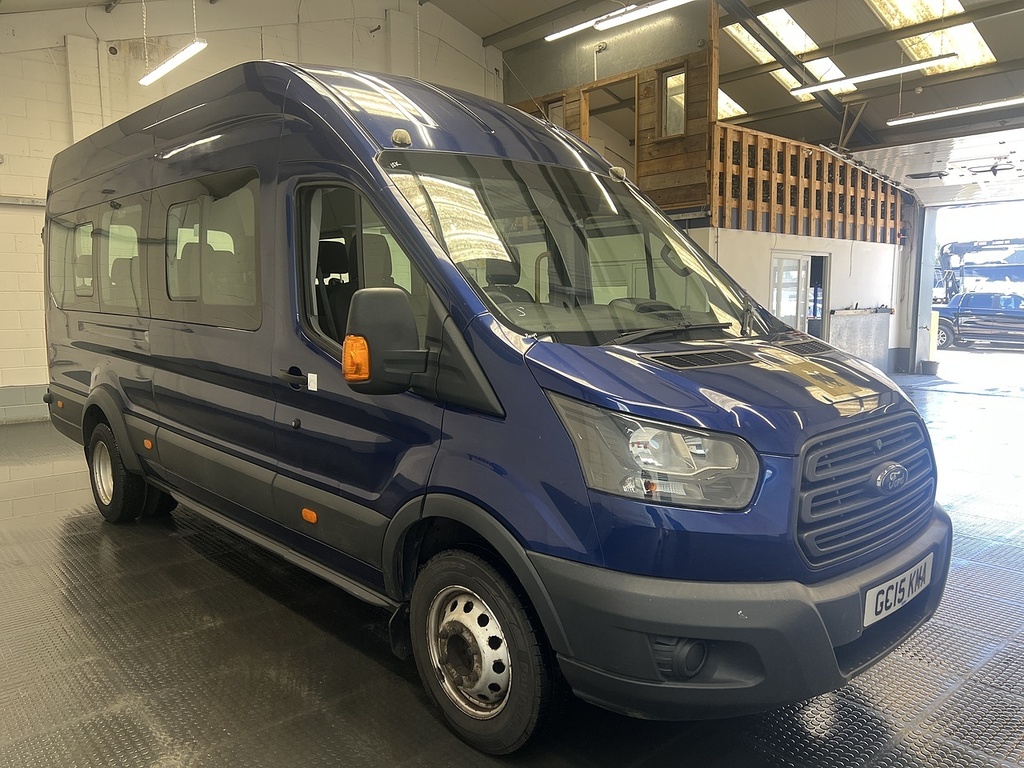 Ford Transit Custom 2.2 Tdci 460 Hdt Minibus L4 H3 Blue #4