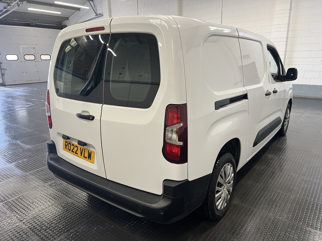 Peugeot Partner 1.5 Bhdi 100 850 Professional Premium Long Crew C White #3
