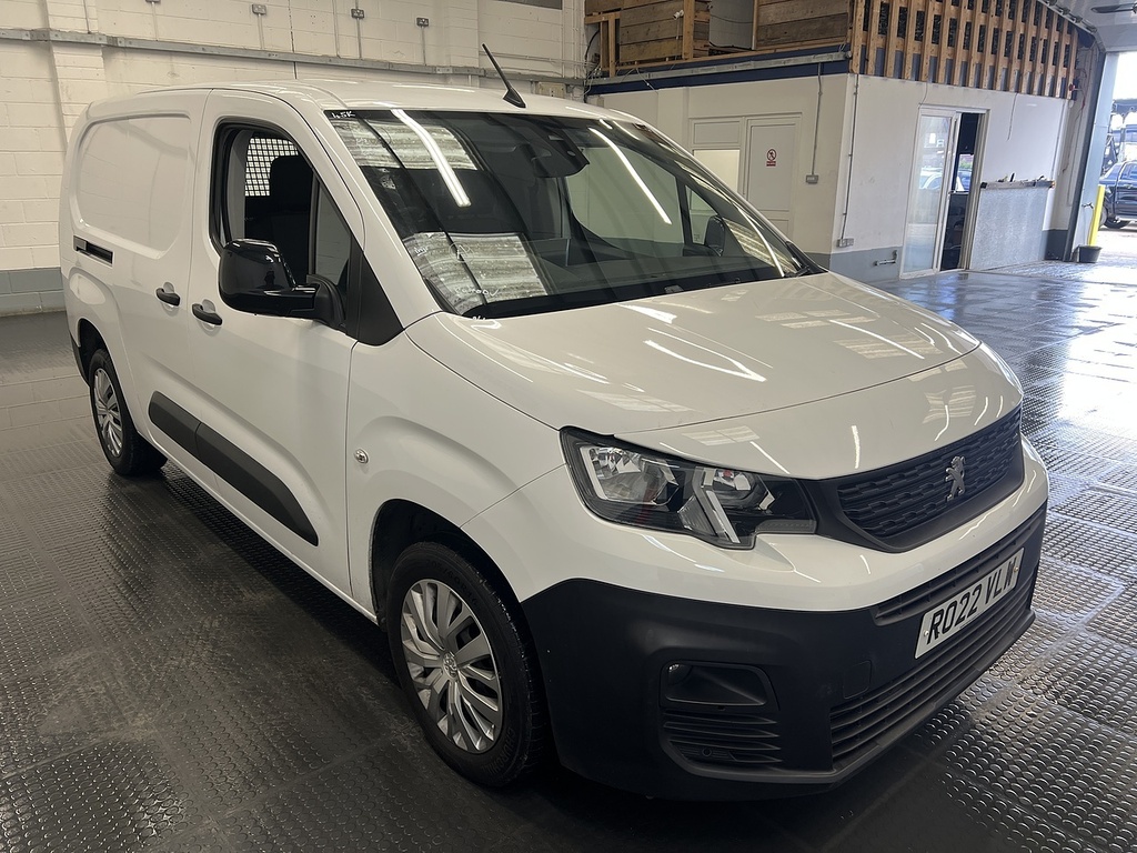 Peugeot Partner 1.5 Bhdi 100 850 Professional Premium Long Crew C White #4
