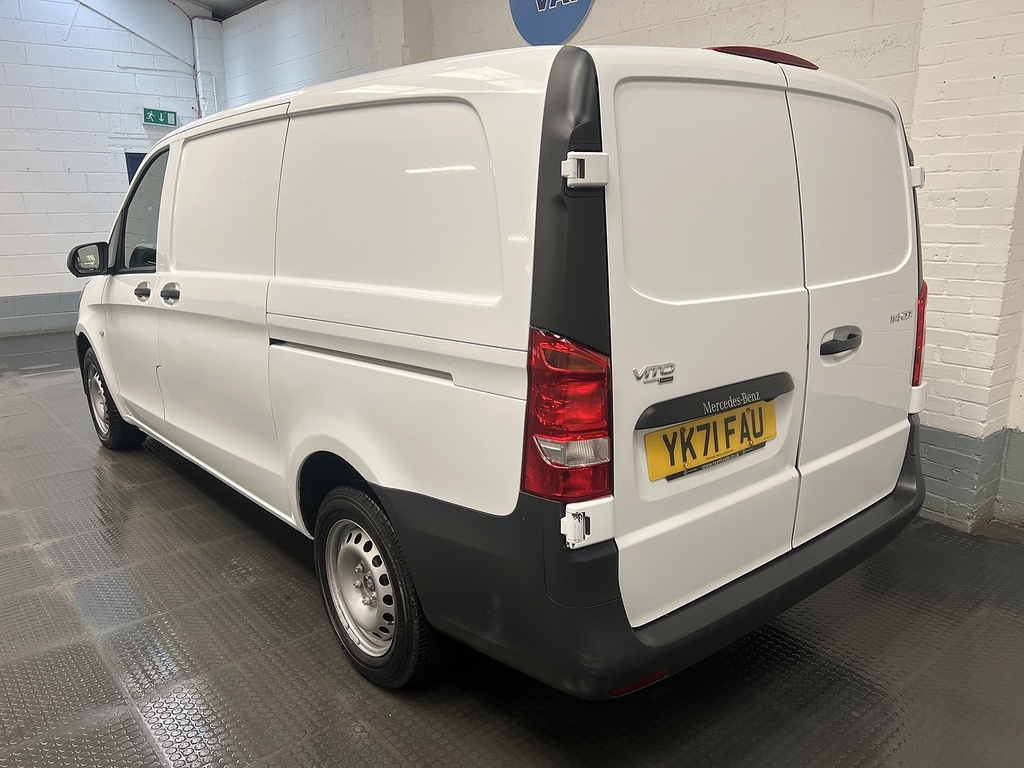 Mercedes-Benz Vito 2.0 114 Cdi Progressive Panel Van G-tro YK71FAU White #3
