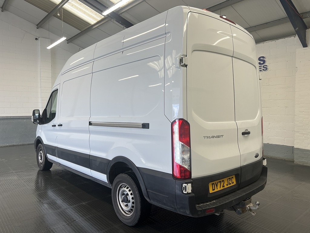 Ford Transit Custom 2.0 350 Ecoblue Leader Panel Van DY72JZC White #2
