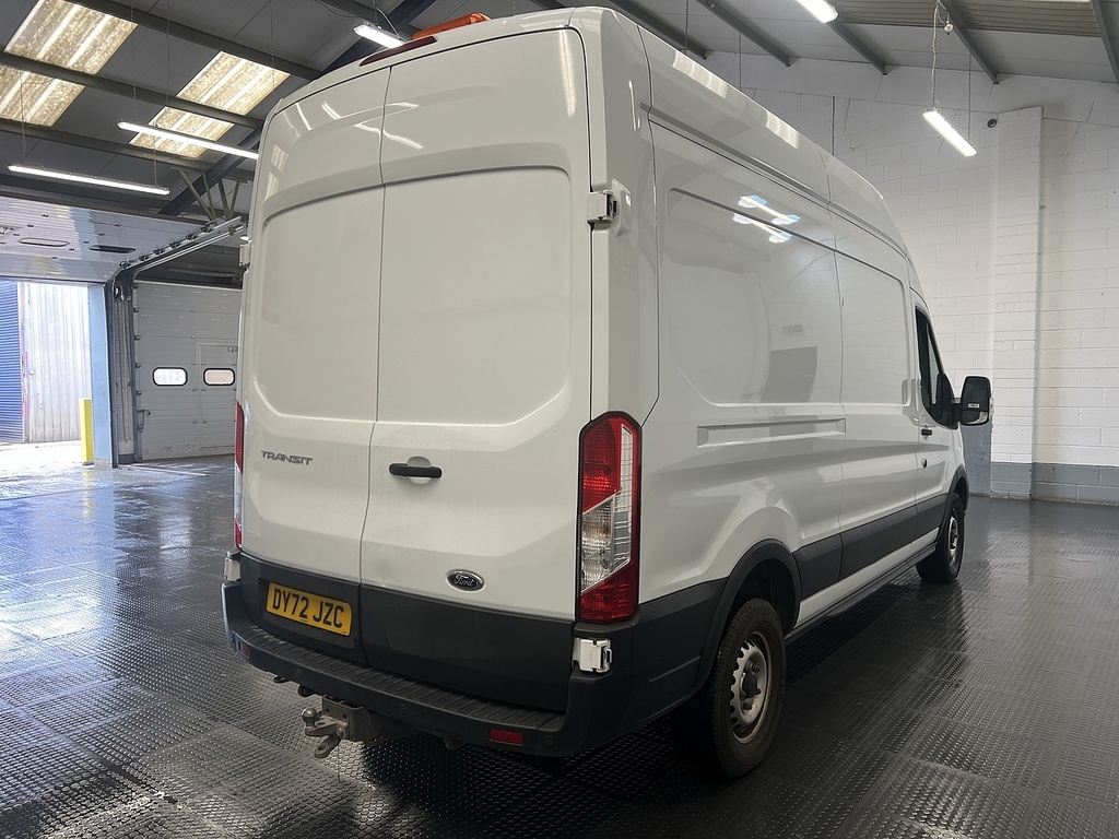 Ford Transit Custom 2.0 350 Ecoblue Leader Panel Van DY72JZC White #3