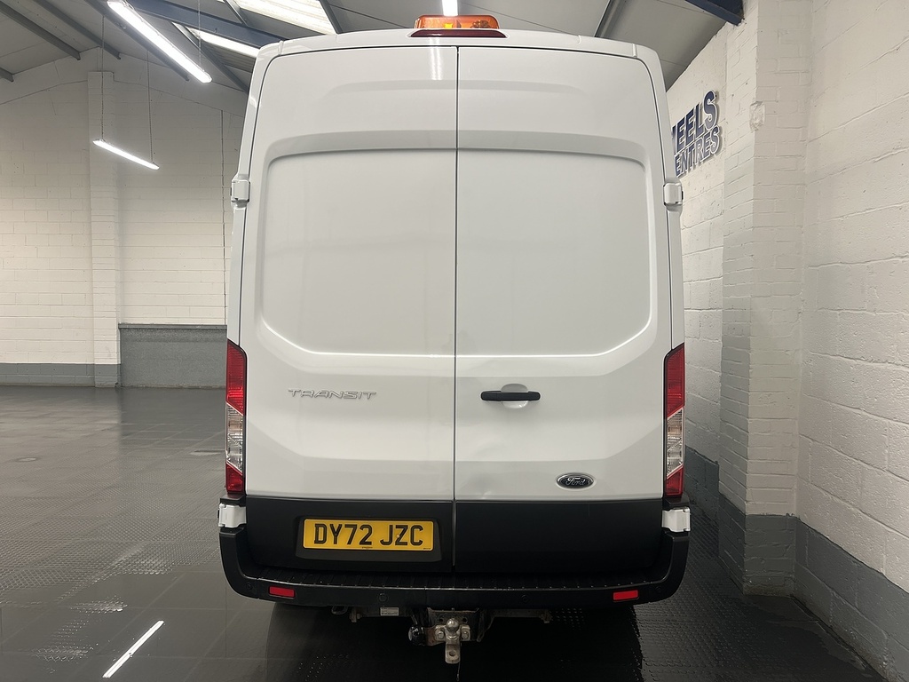 Ford Transit Custom 2.0 350 Ecoblue Leader Panel Van DY72JZC White #4