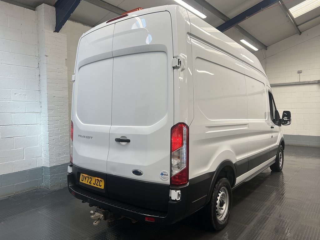 Ford Transit Custom 2.0 350 Ecoblue Leader Panel Van DY72JZC White #5
