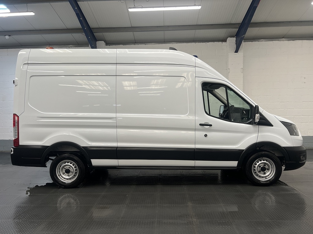 Ford Transit Custom 2.0 350 Ecoblue Leader Panel Van DY72JZC White #6
