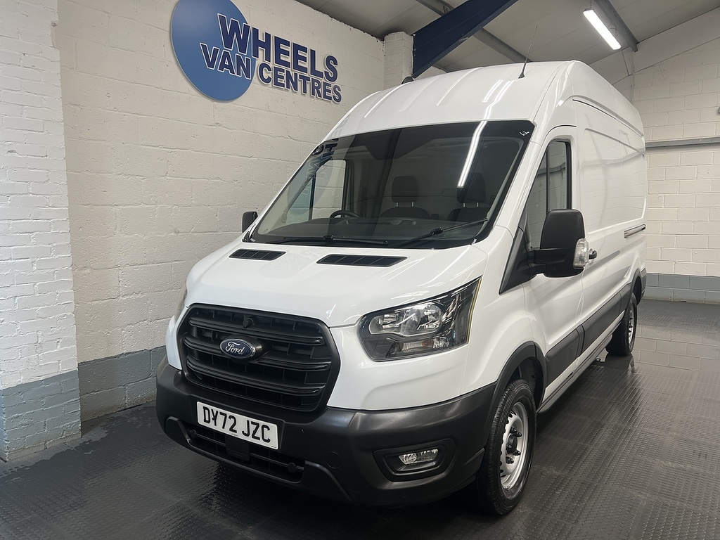 Ford Transit Custom 2.0 350 Ecoblue Leader Panel Van DY72JZC White