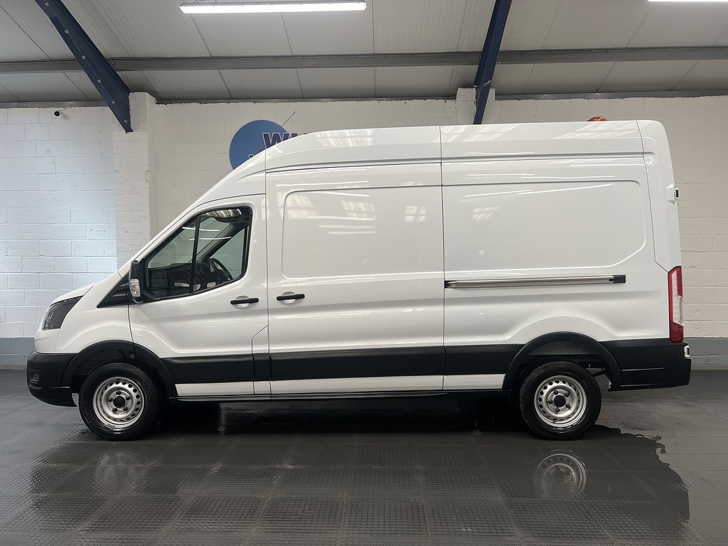 Ford Transit Custom 2.0 350 Ecoblue Leader Panel Van DY72JZC White #2