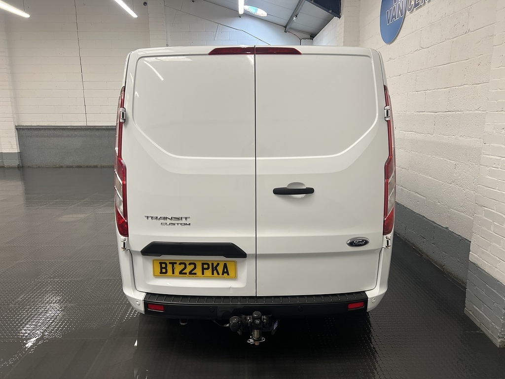 Ford Transit Custom 2.0 300 Ecoblue Trend Crew Van Double Cab Dies BT22PKA White #4