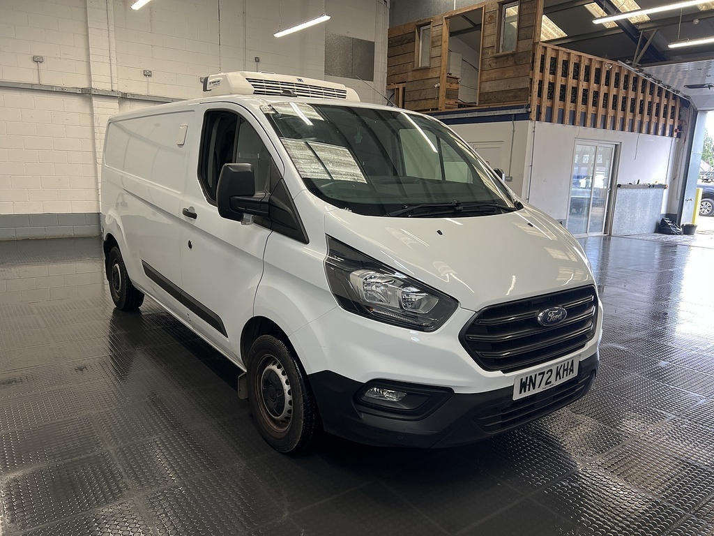 Ford Transit Custom 2.0 300 Ecoblue Leader Fridge Van Manua WN72KHA White #4