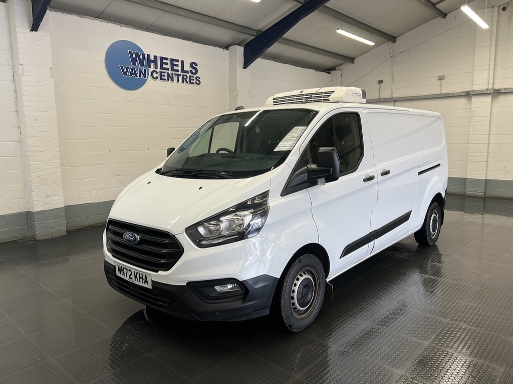 Ford Transit Custom 2.0 300 Ecoblue Leader Fridge Van Manua WN72KHA White