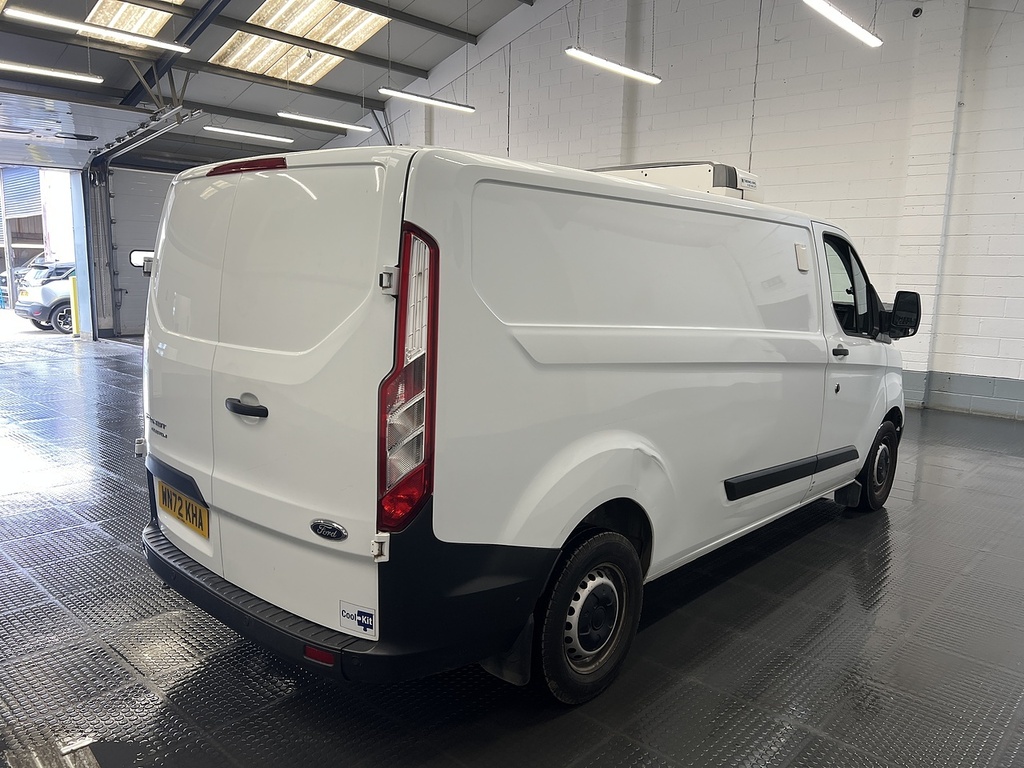 Ford Transit Custom 2.0 300 Ecoblue Leader Fridge Van Manua WN72KHA White #3