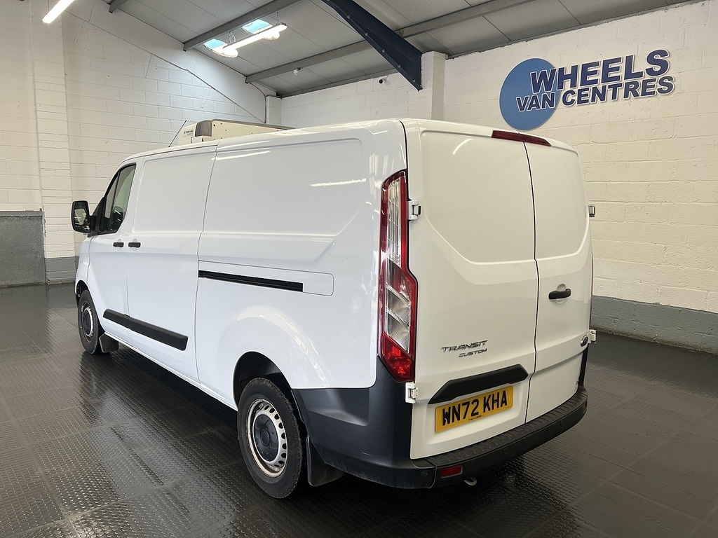 Ford Transit Custom 2.0 300 Ecoblue Leader Fridge Van Manua WN72KHA White #2