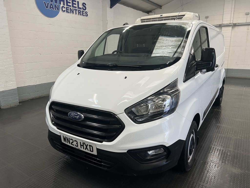 Ford Transit Custom 2.0 300 Ecoblue Leader Panel Van WN23HXD White