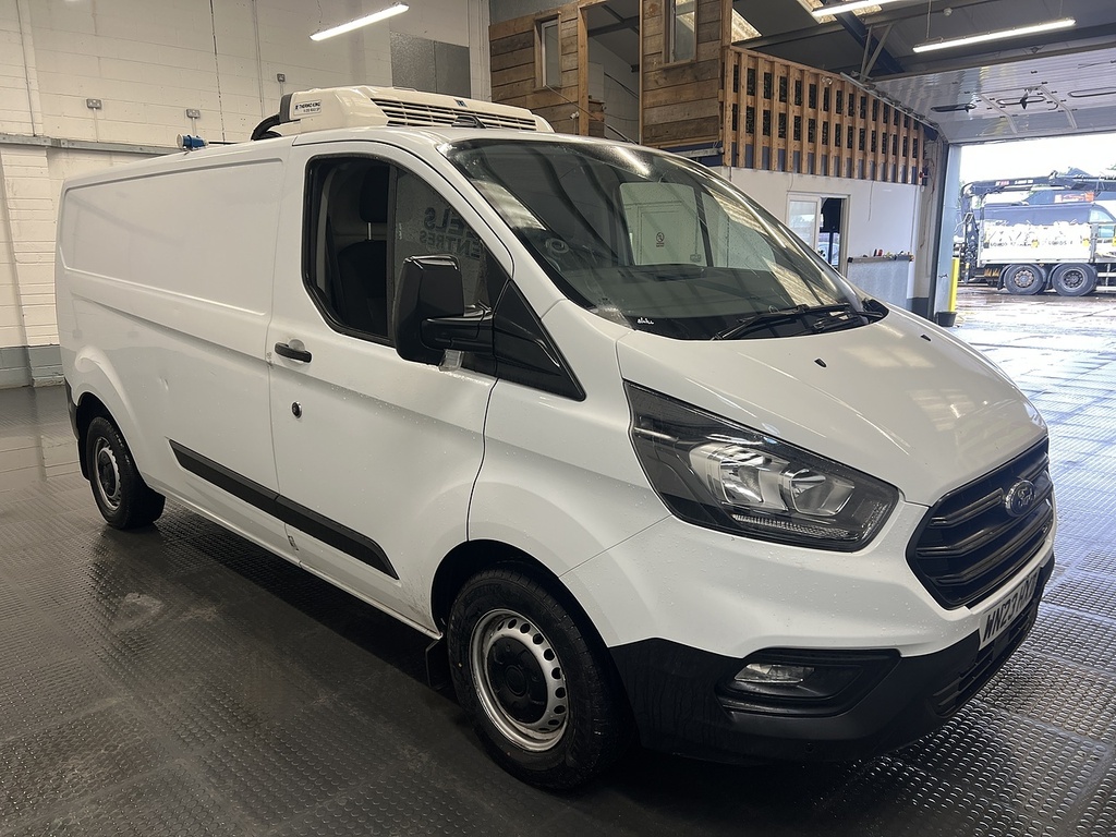 Ford Transit Custom 2.0 300 Ecoblue Leader Panel Van WN23HXD White #4