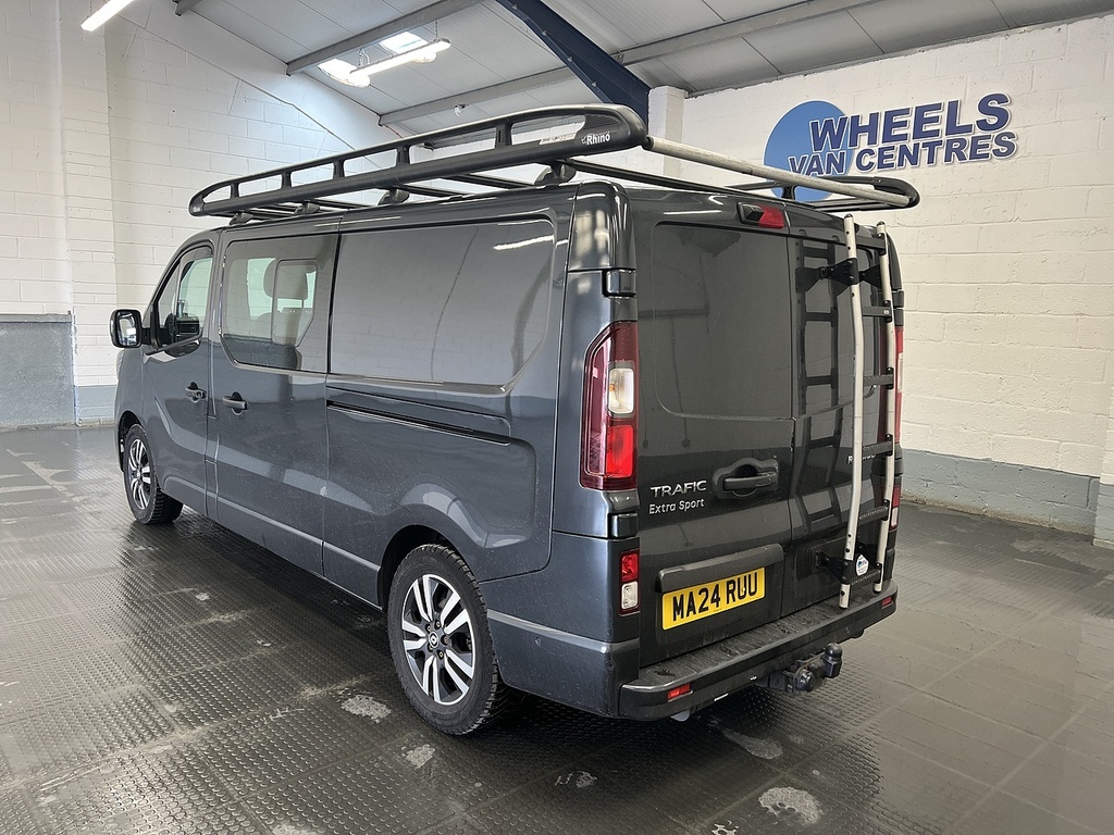 Renault Trafic 2.0 Dci Blue Ll30 Extra Sport Crew Van Double Cab Grey #2