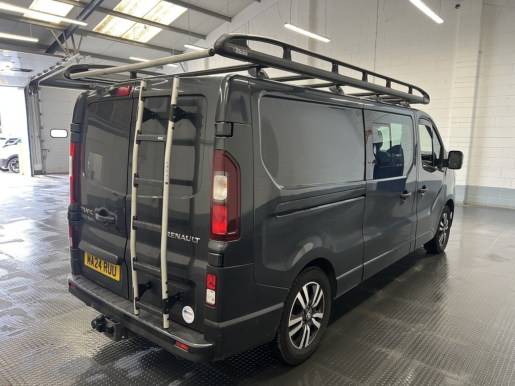 Renault Trafic 2.0 Dci Blue Ll30 Extra Sport Crew Van Double Cab Grey #3