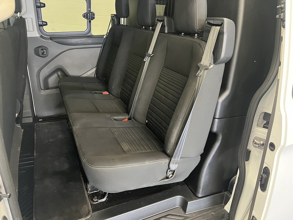 Ford Transit Custom 2.0 320 Ecoblue Limited Crew Van Double Cab Di White #5