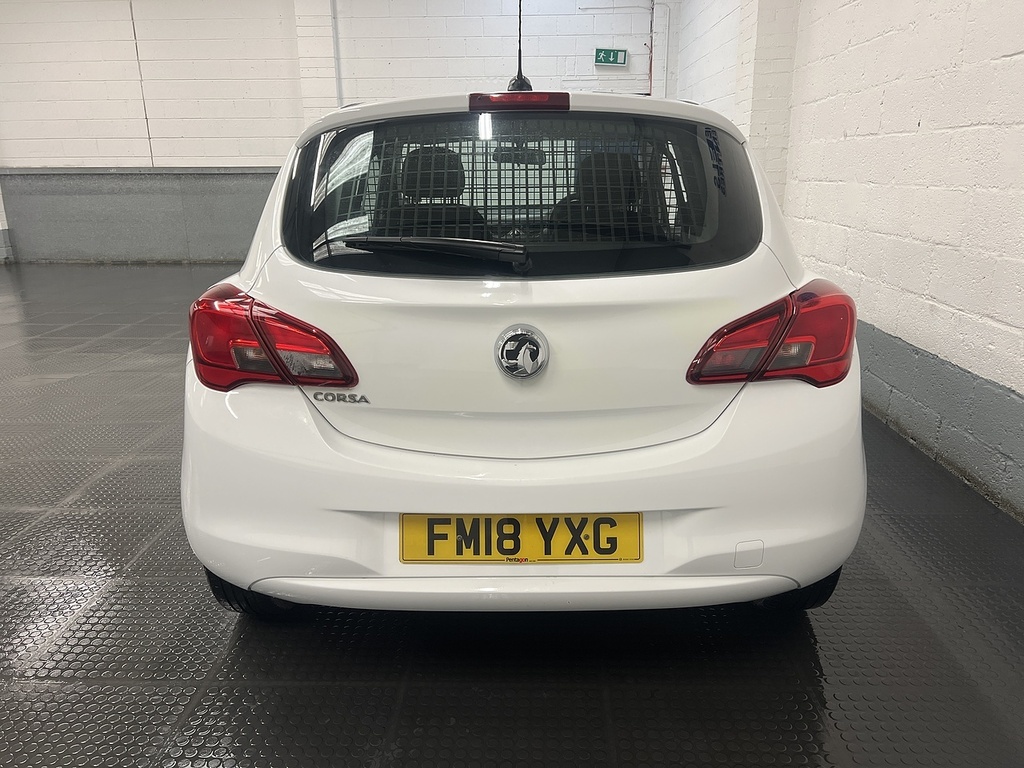 Vauxhall Corsa 1.3 Cdti Ecoflex Car Derived Van White #4