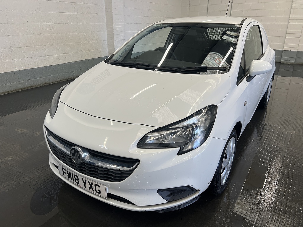 Vauxhall Corsa 1.3 Cdti Ecoflex Car Derived Van FM18YXG White