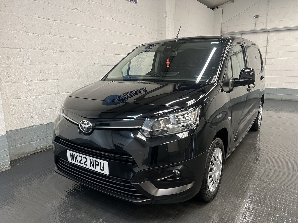 Toyota Proace City 1.5 Bluehdi Icon Long Panel Van Black