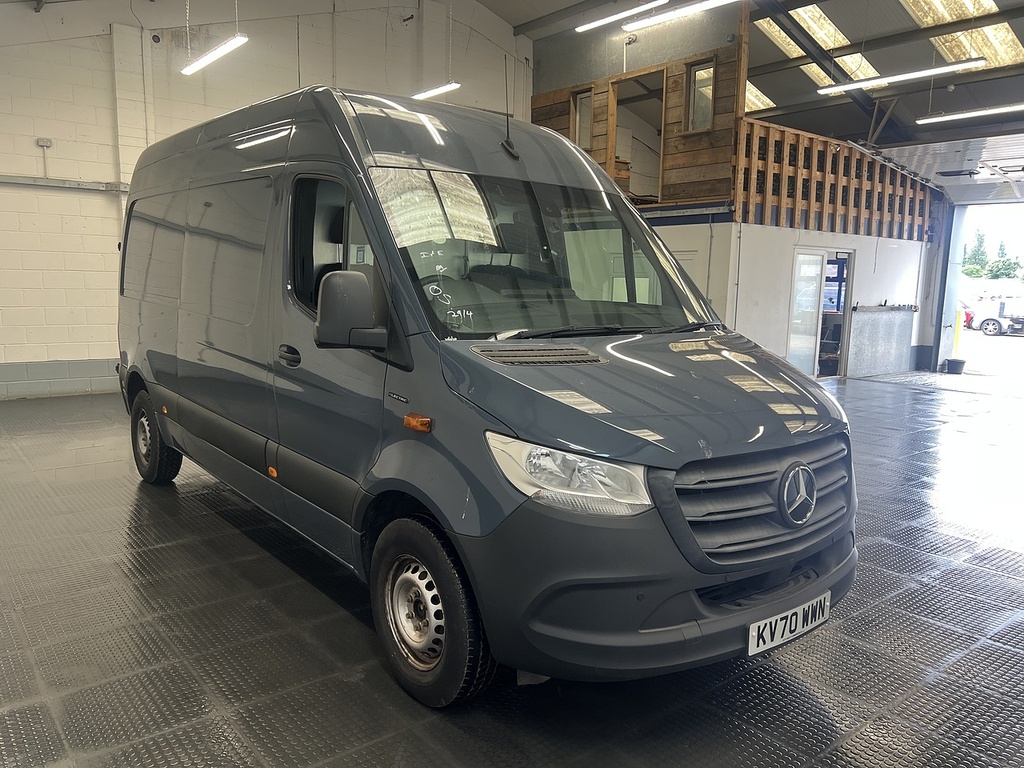 Mercedes-Benz eSprinter 55Kwh Progressive Panel Van Fwd Grey #4
