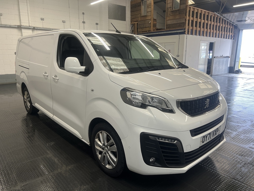 Peugeot Expert 2.0 Bluehdi 1400 Asphalt Long Panel Van 6Dr White #4