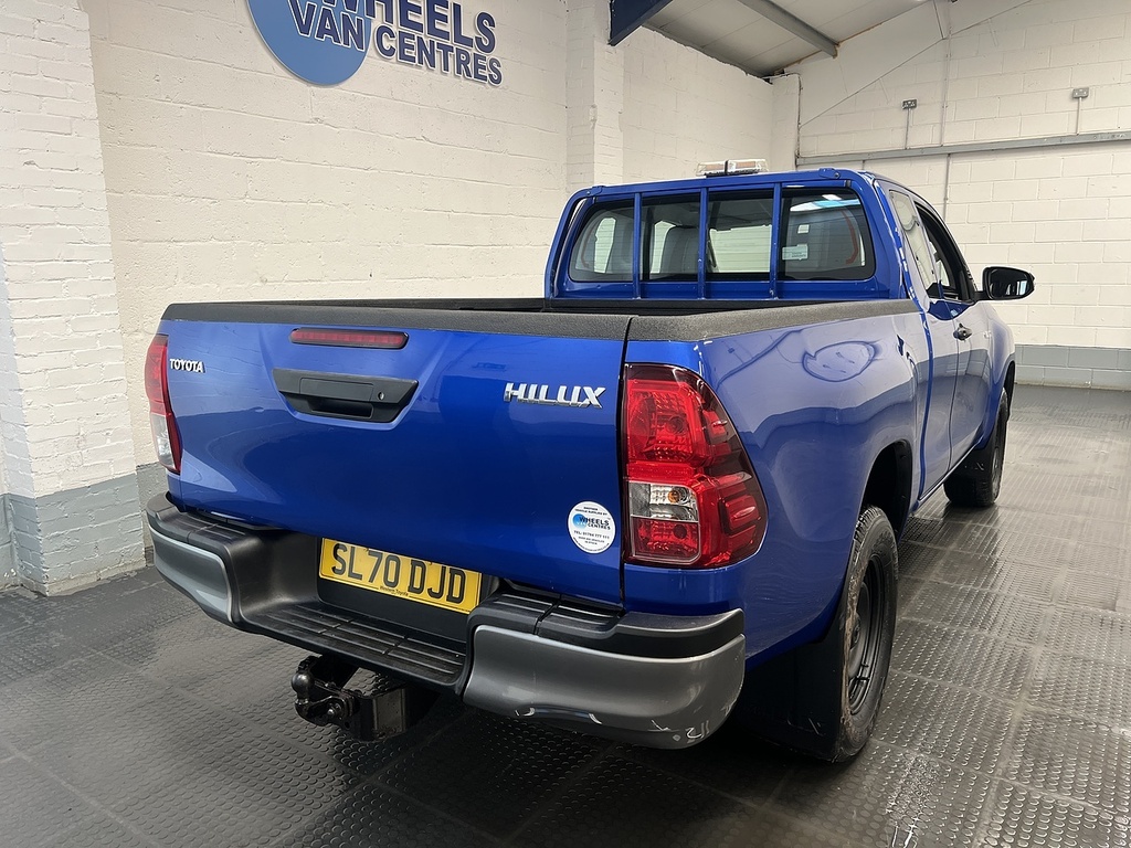 Toyota HILUX 2.4 D-4d Active Extra Pickup Extended Cab Dies SL70DJD Blue #5