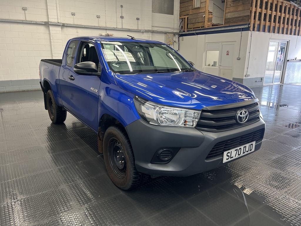 Toyota HILUX 2.4 D-4d Active Extra Pickup Extended Cab Dies Blue #4