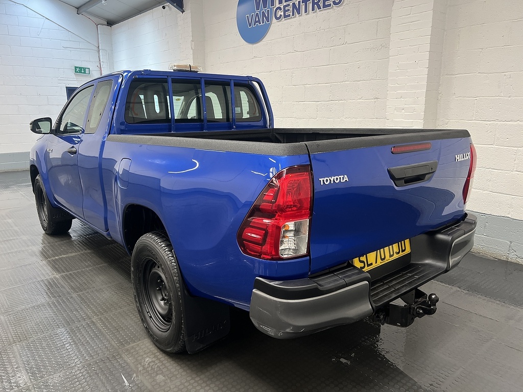 Toyota HILUX 2.4 D-4d Active Extra Pickup Extended Cab Dies SL70DJD Blue #3
