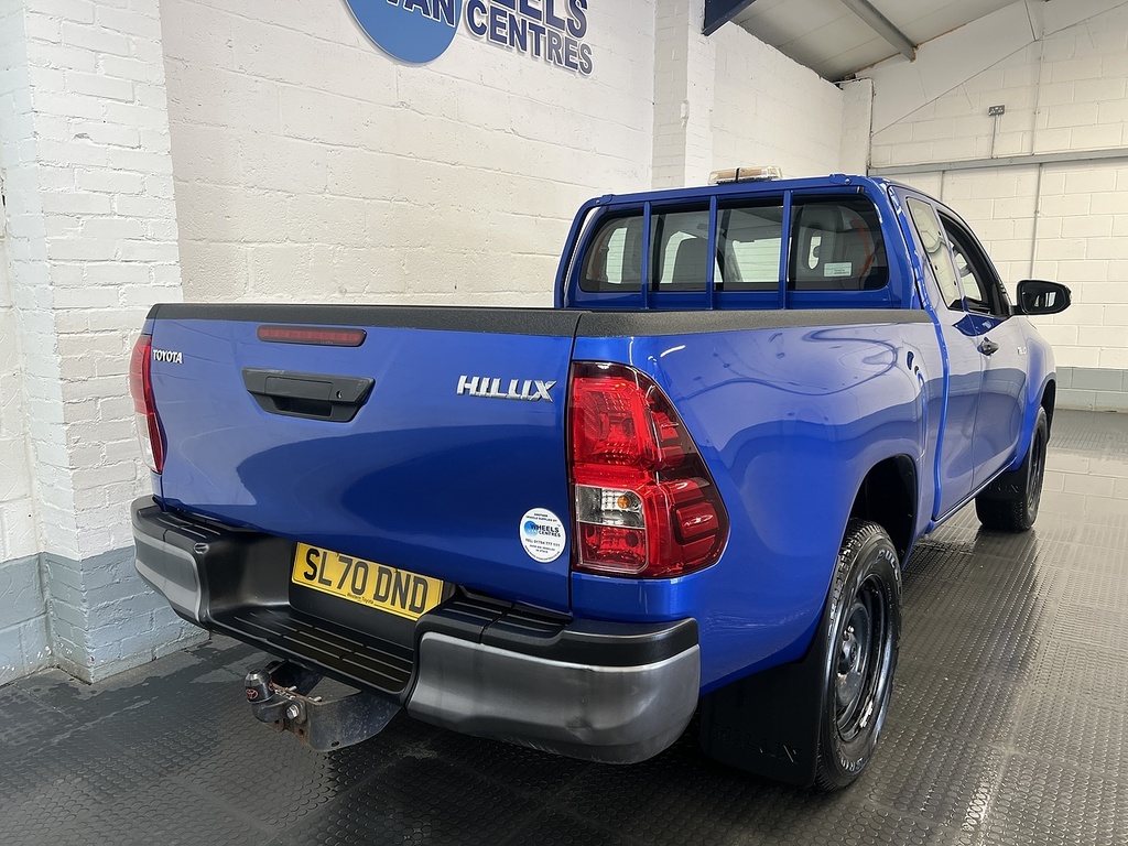 Toyota HILUX 2.4 D-4d Active Extra Pickup Extended Cab Dies Blue #5