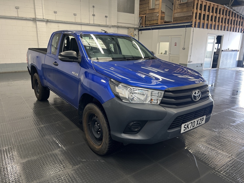 Toyota HILUX 2.4 D-4d Active Extra Pickup Extended Cab Dies Blue #4