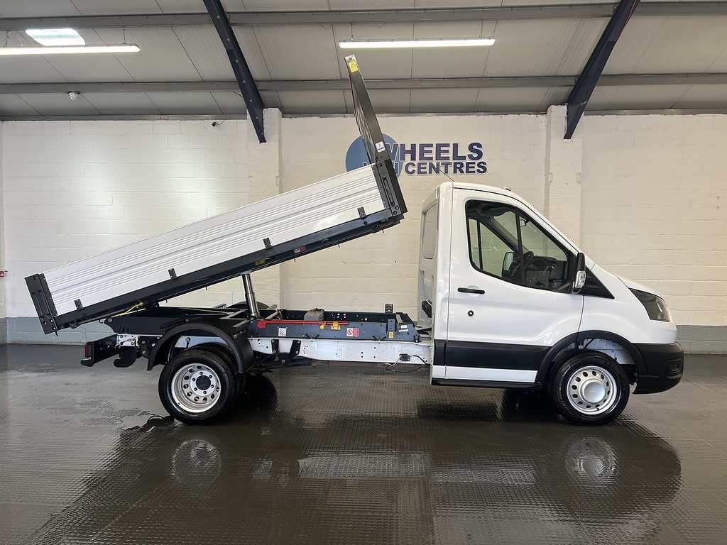 Ford Transit Custom 350 Ecoblue Leader L2 Trw Tipper 2.0 Chassis C HK74EJO White #6