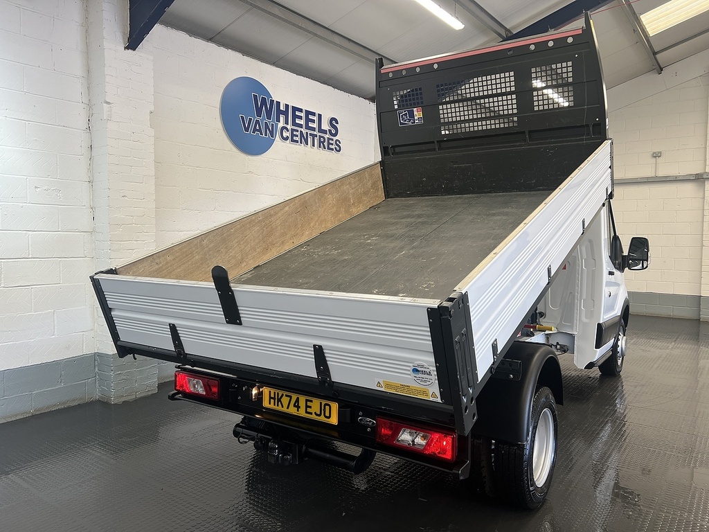 Ford Transit Custom 350 Ecoblue Leader L2 Trw Tipper 2.0 Chassis C HK74EJO White #5
