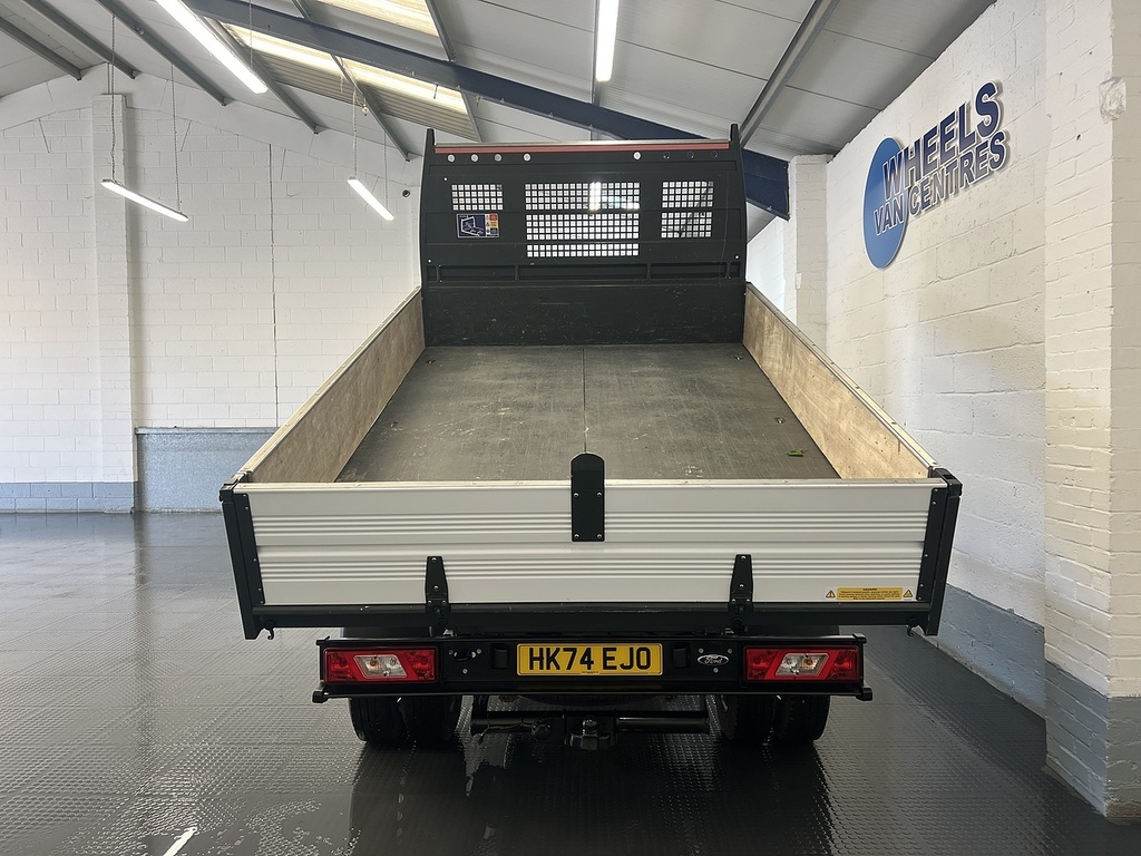 Ford Transit Custom 350 Ecoblue Leader L2 Trw Tipper 2.0 Chassis C HK74EJO White #4