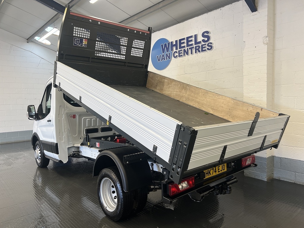 Ford Transit Custom 350 Ecoblue Leader L2 Trw Tipper 2.0 Chassis C HK74EJO White #3