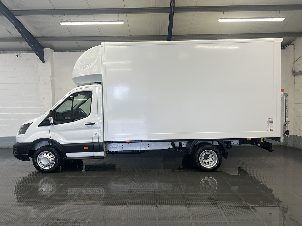 Ford Transit Custom 2.0 350 Ecoblue Hd Leader Luton Van Man White #2