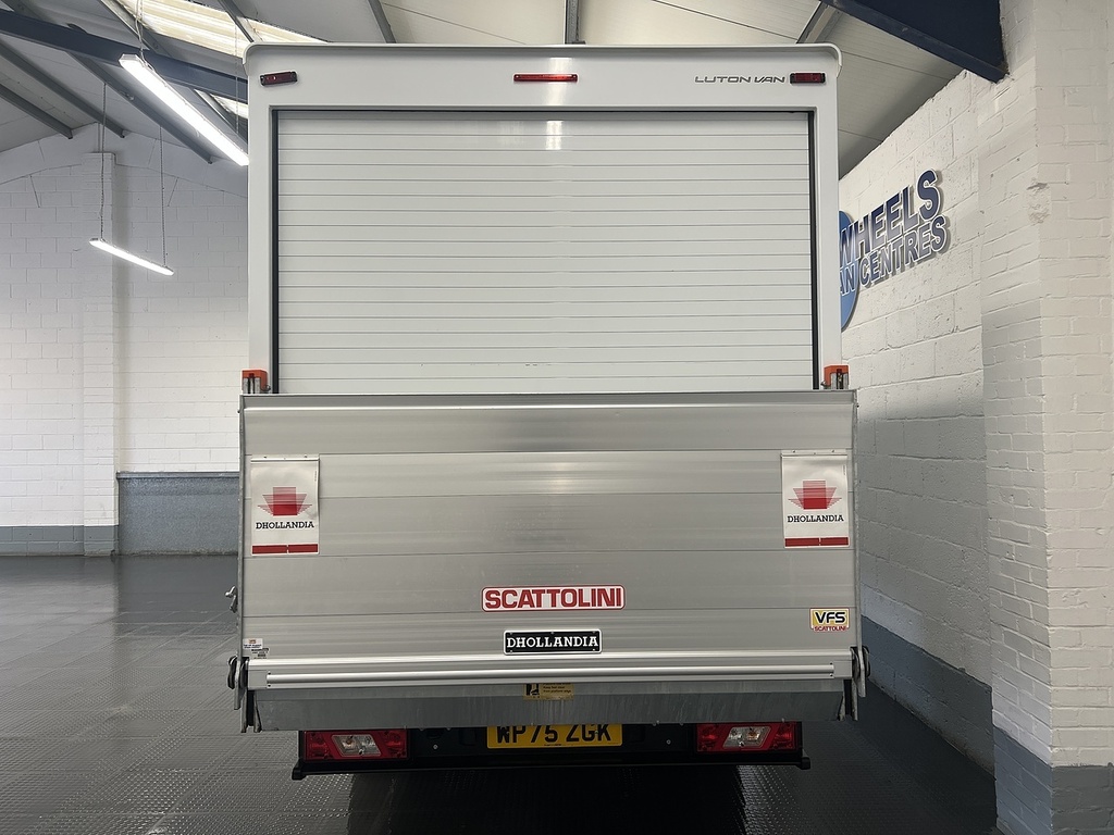 Ford Transit Custom 2.0 350 Ecoblue Hd Leader Luton Van Man White #4