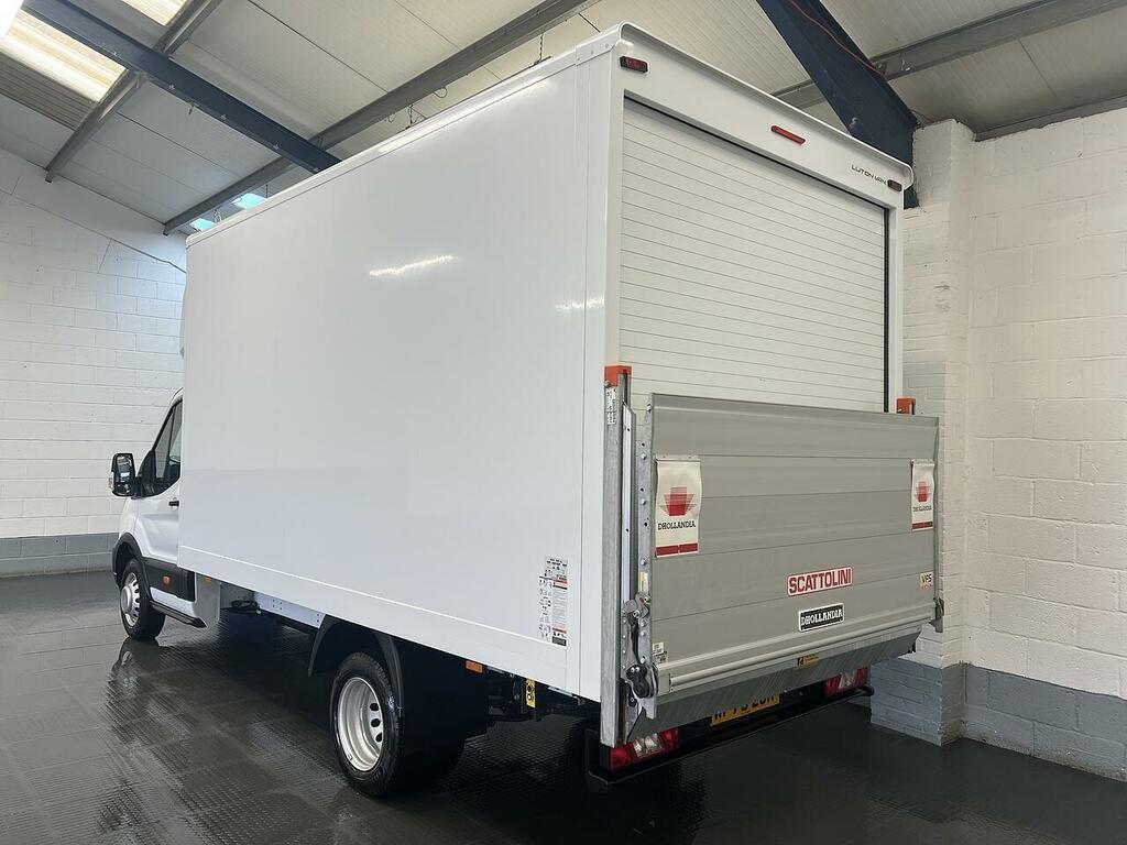 Ford Transit Custom 2.0 350 Ecoblue Hd Leader Luton Van Man WP75ZGK White #3