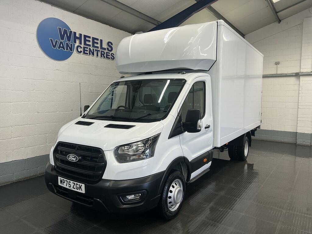Ford Transit Custom 2.0 350 Ecoblue Hd Leader Luton Van Man White