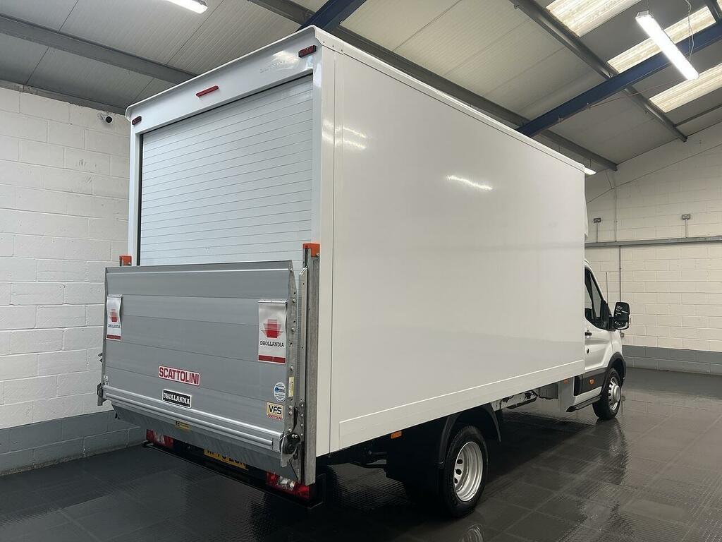 Ford Transit Custom 2.0 350 Ecoblue Hd Leader Luton Van Man WP75ZGK White #4
