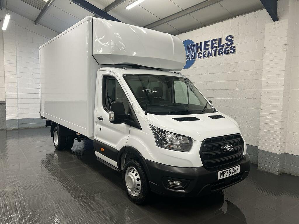 Ford Transit Custom 2.0 350 Ecoblue Hd Leader Luton Van Man WP75ZGK White #6