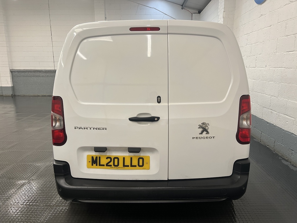 Peugeot Partner 1.6 Bluehdi 650 S Standard Panel Van Ma ML20LLO White #4