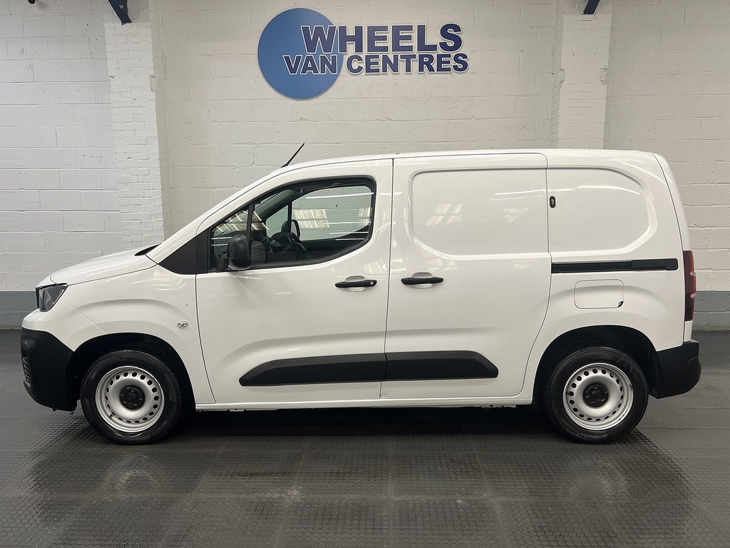 Peugeot Partner 1.6 Bluehdi 650 S Standard Panel Van Ma ML20LLO White #2