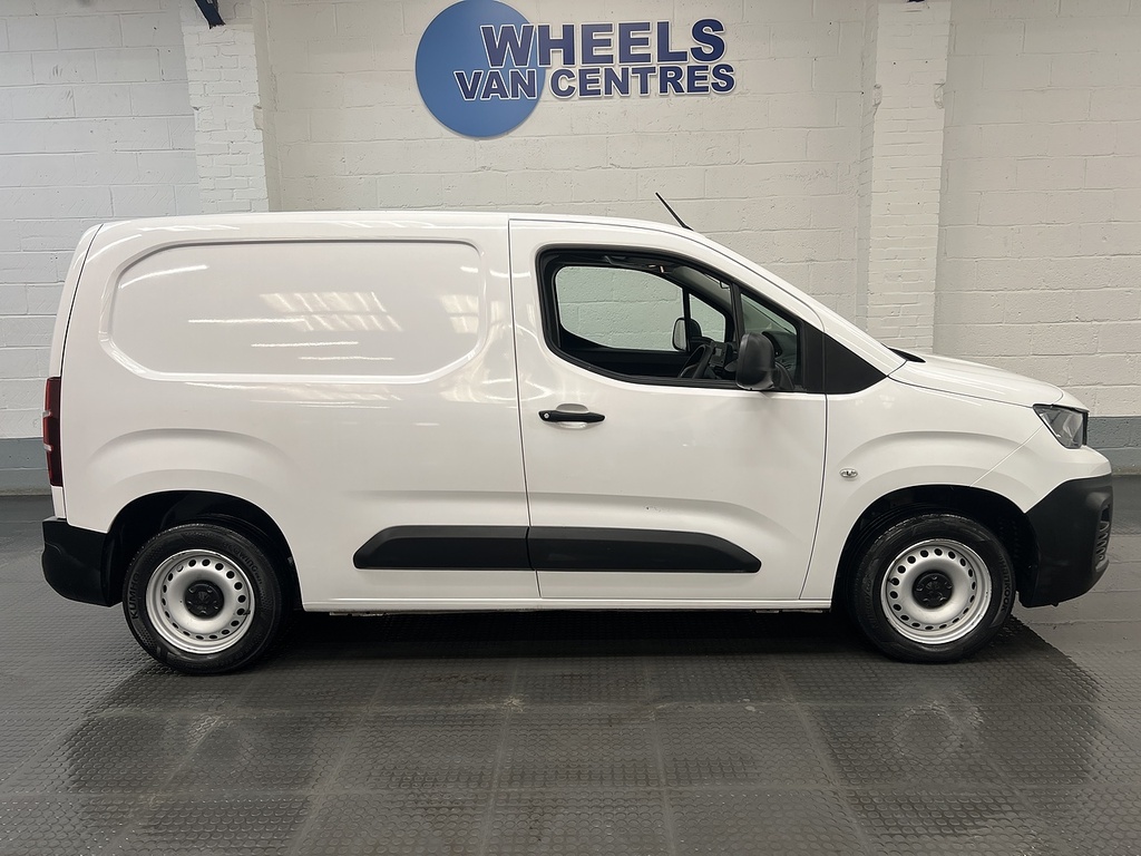 Peugeot Partner 1.6 Bluehdi 650 S Standard Panel Van Ma ML20LLO White #6