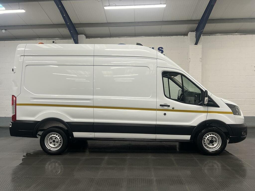 Ford Transit Custom 2.0 350 Ecoblue Leader Panel Van CK72YPW White #6